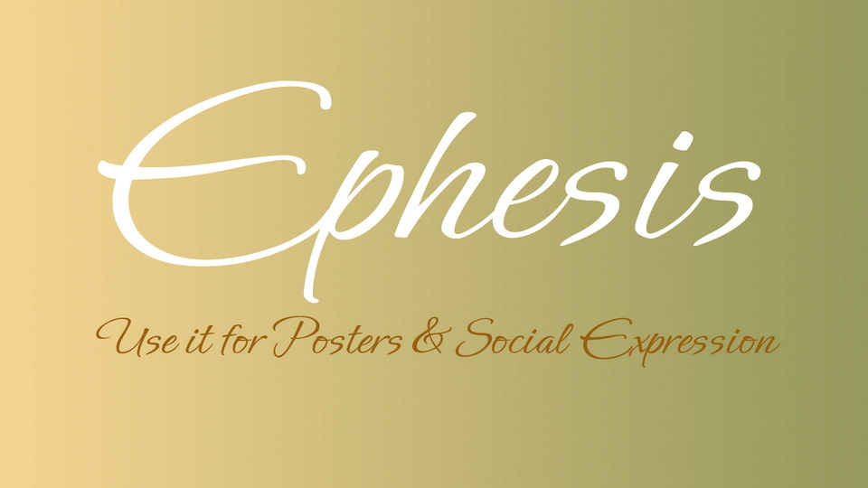 Ephesis Font