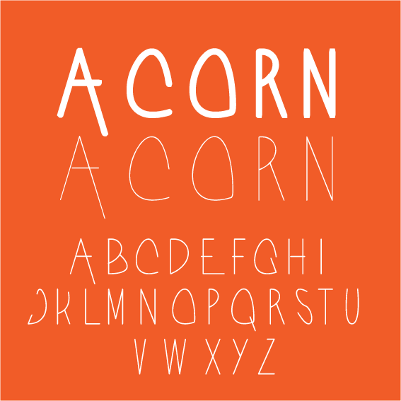 Acorn Font