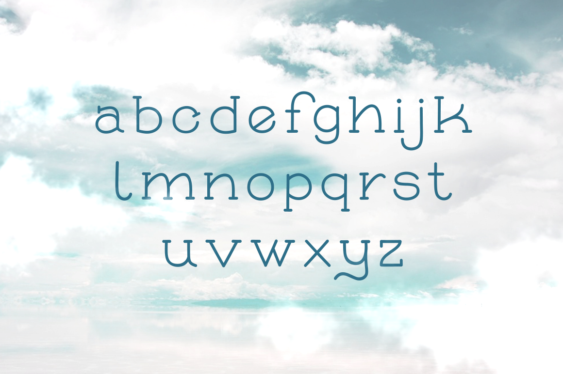 Example font Skybird #4
