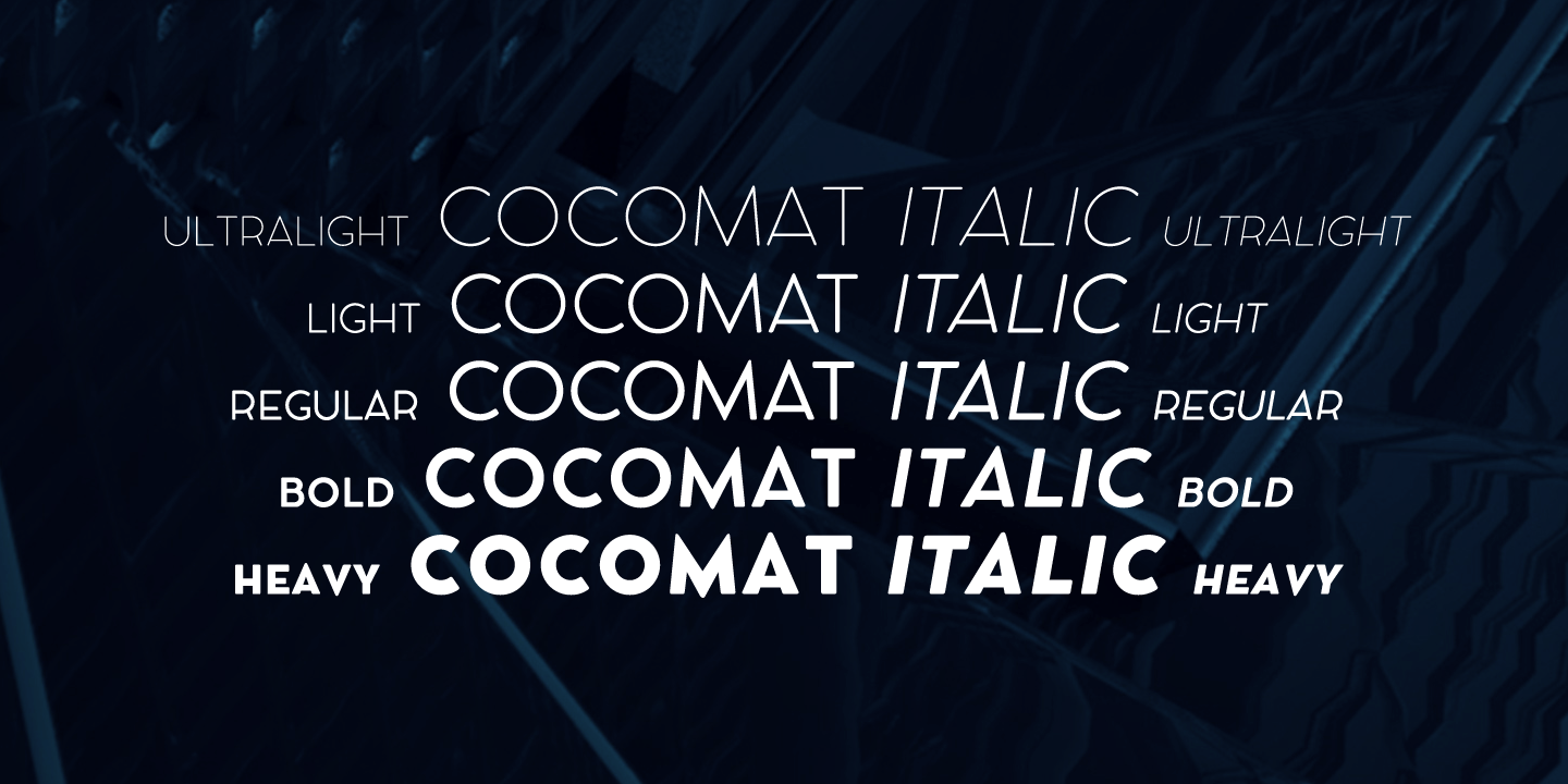 Example font Cocomat #2