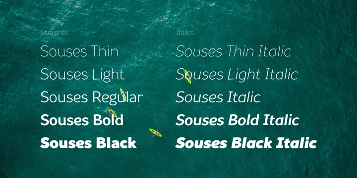 Example font Souses #5