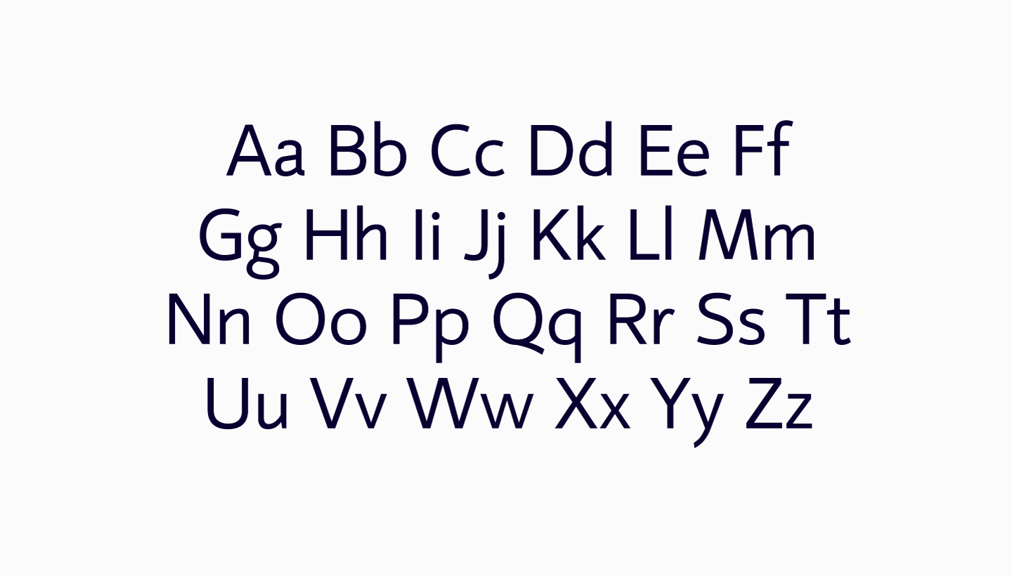 Example font Mirror 82 #4