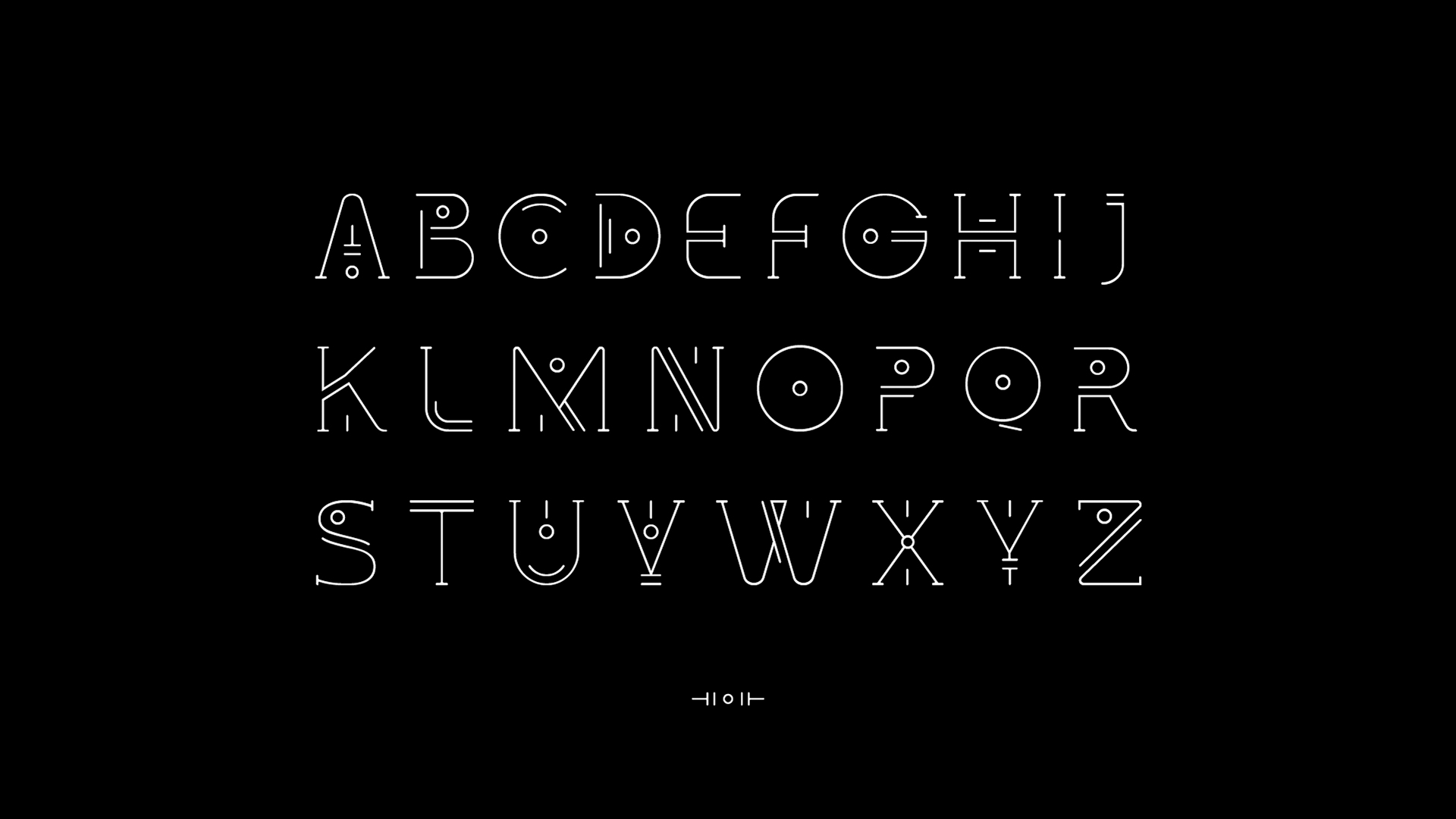 Example font Ayor Thin #3