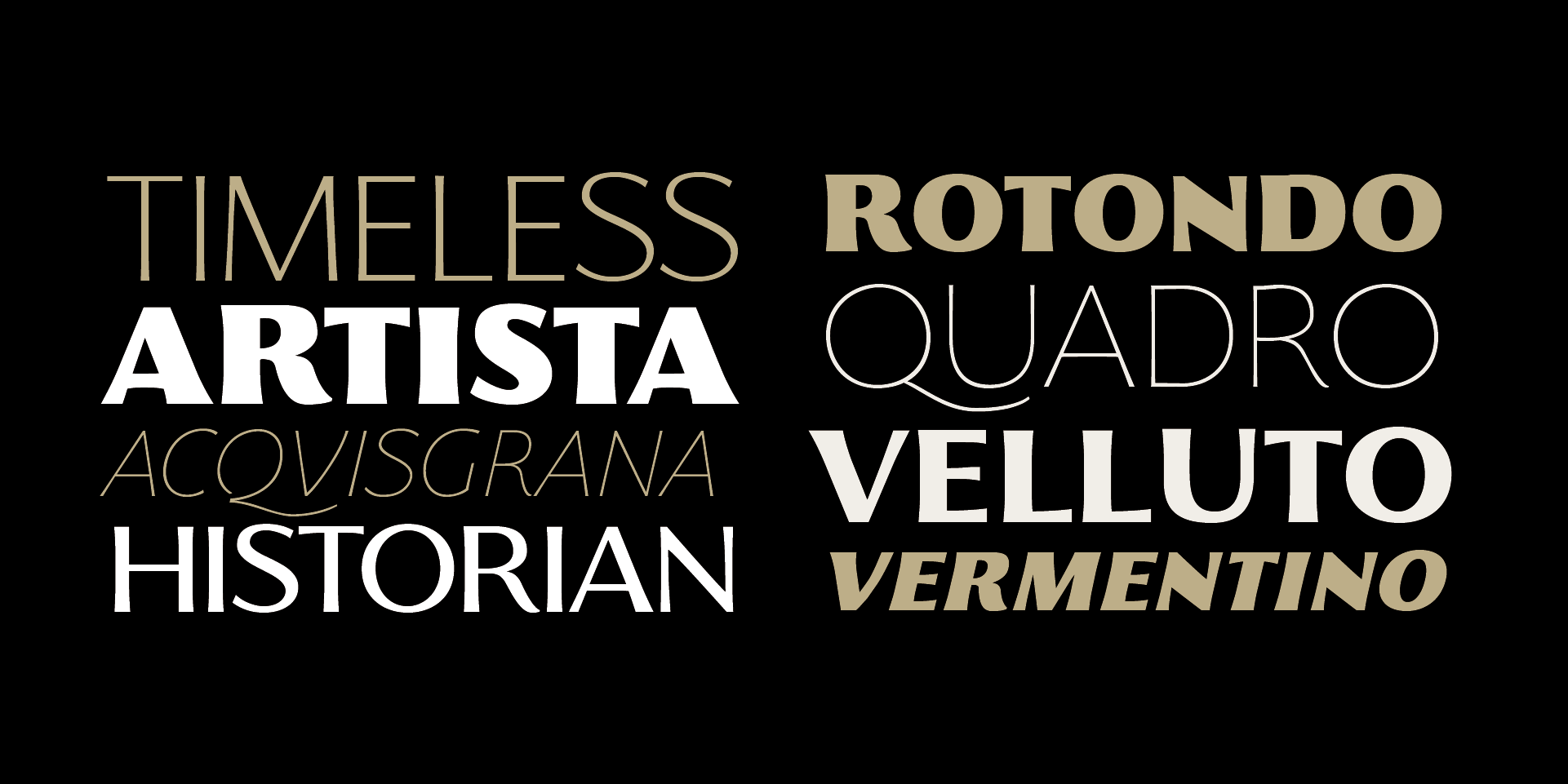 Example font Florentia #3