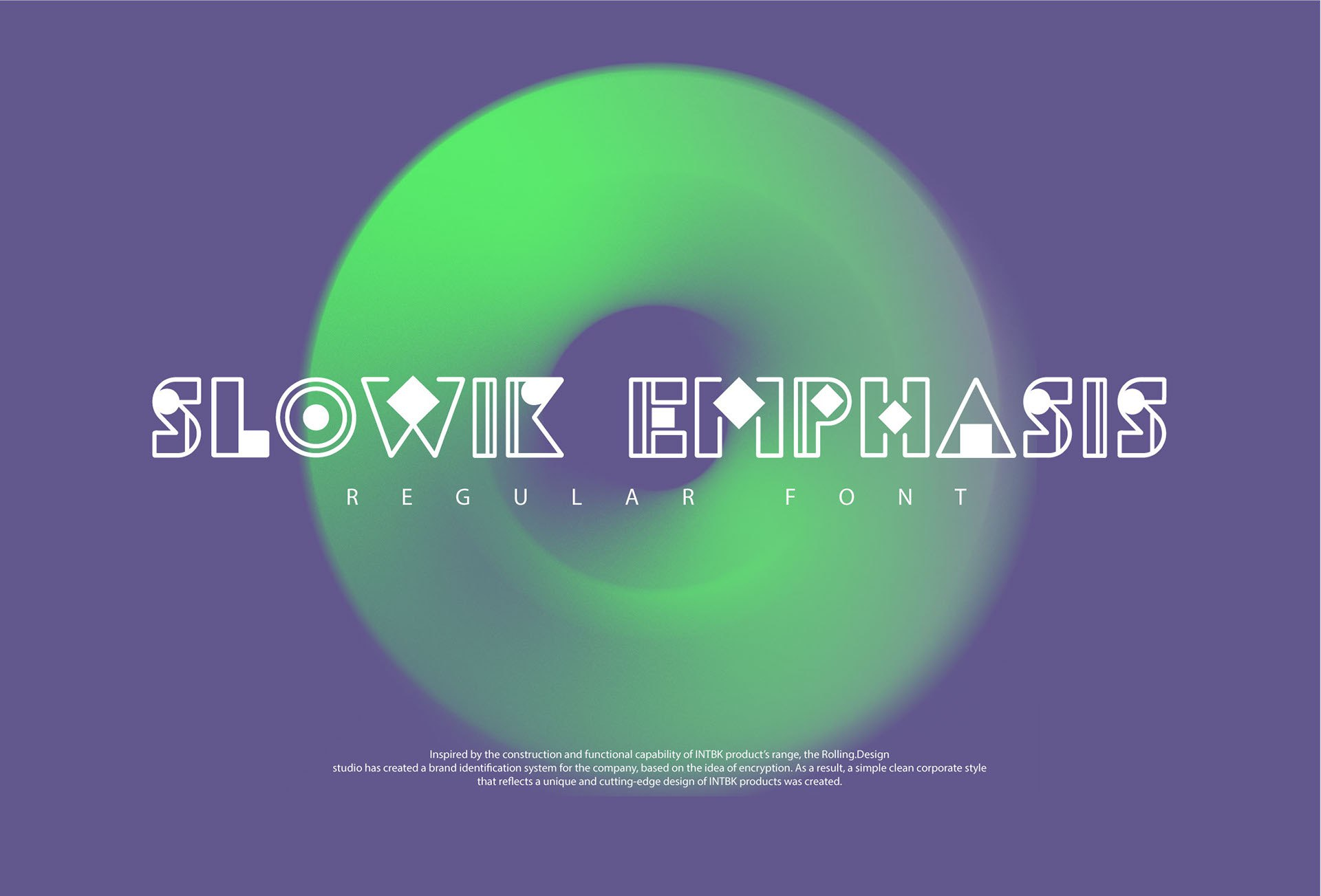 Example font Slowik Emphasis #2