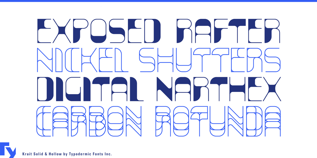 Example font Krait #3