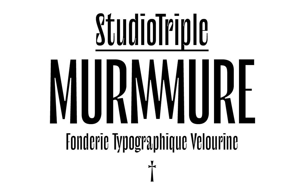 Example font Le murmure #6