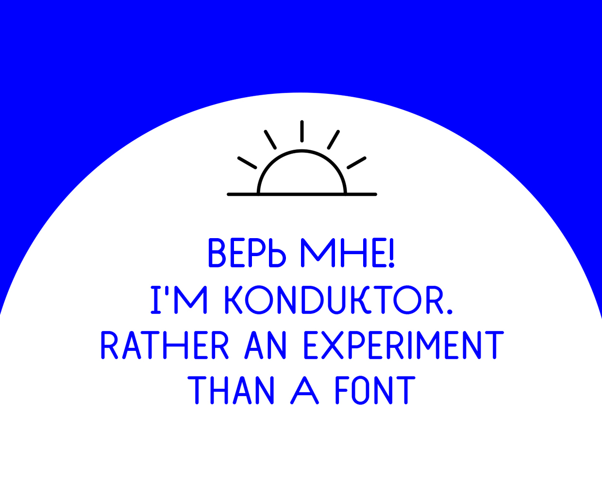Example font Konduktor #6