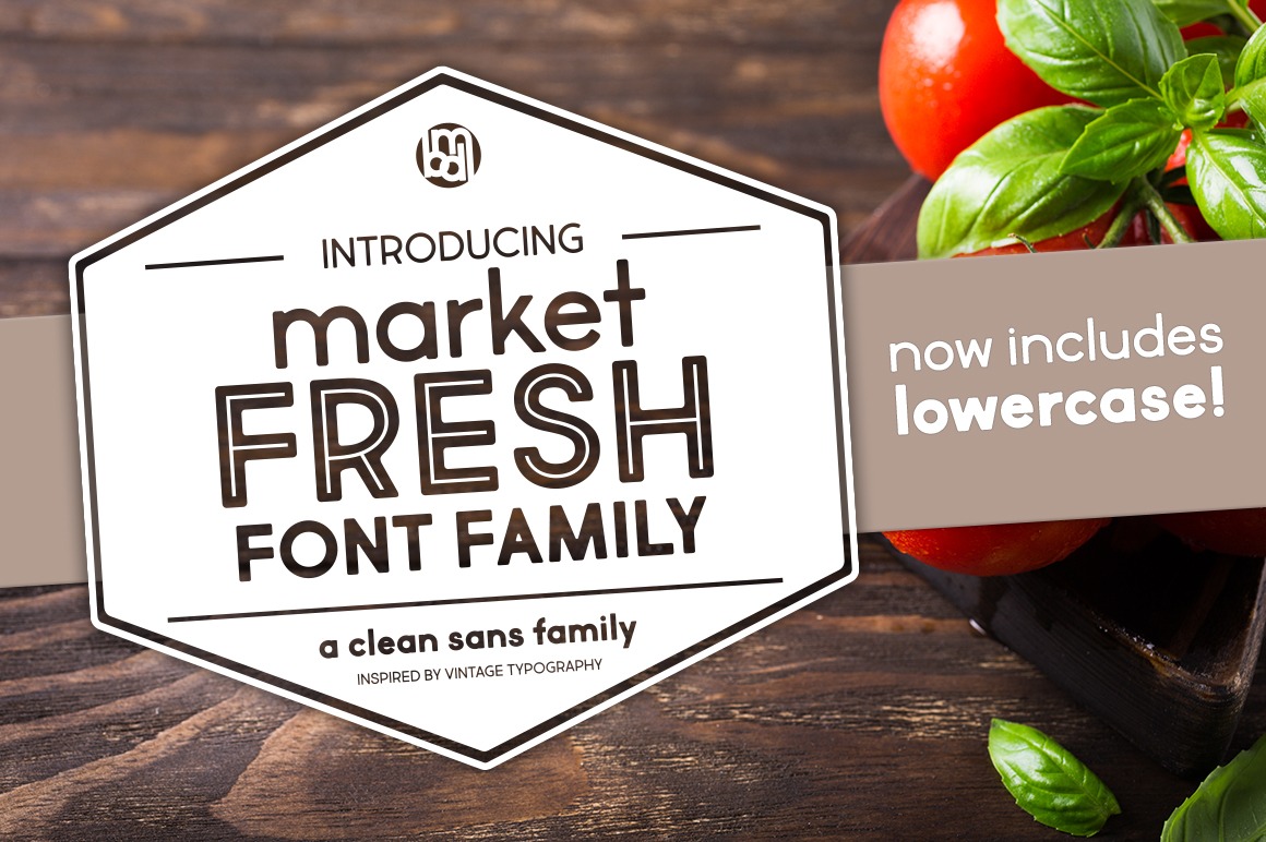 Example font Market Fresh #4