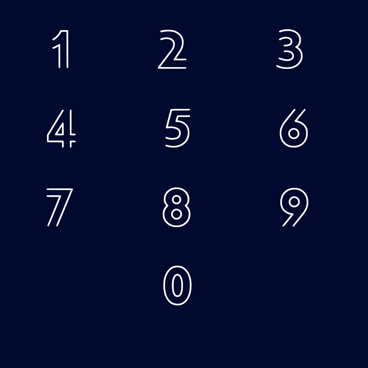 Example font Lux Lineae #5