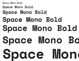 Example font Space Mono #2