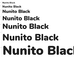 Example font Nunito #2