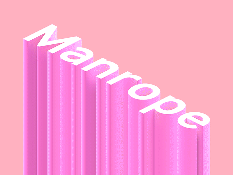 Example font Manrope #2