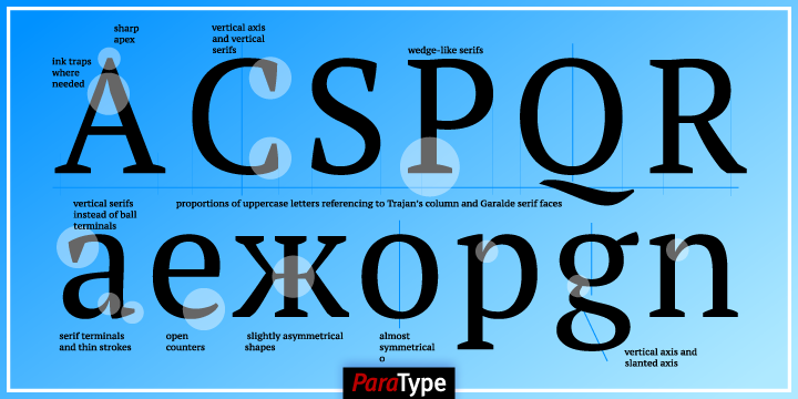Example font PT Serif Pro #2