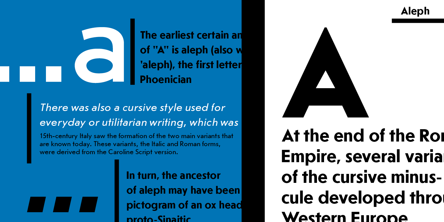 Example font Journal Sans #2