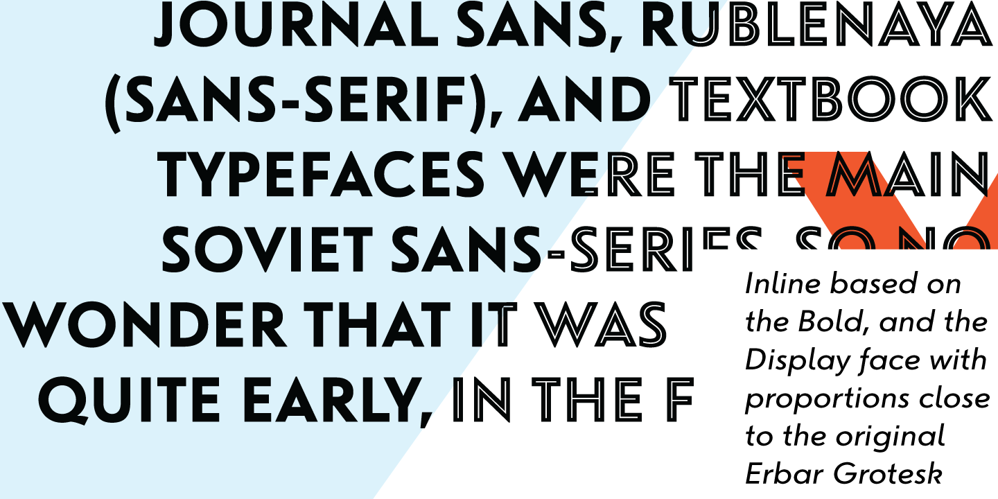 Example font Journal Sans New #2