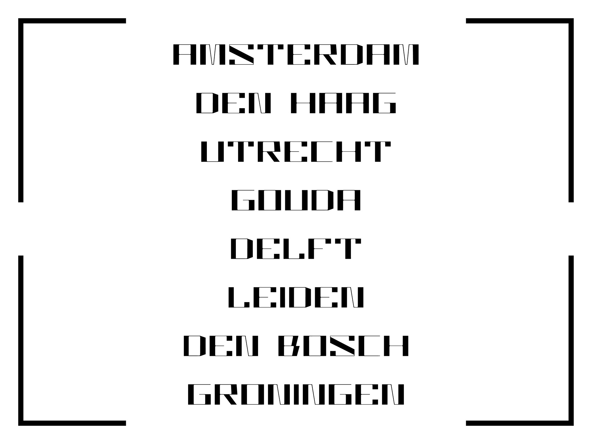 Example font Lowlands #3