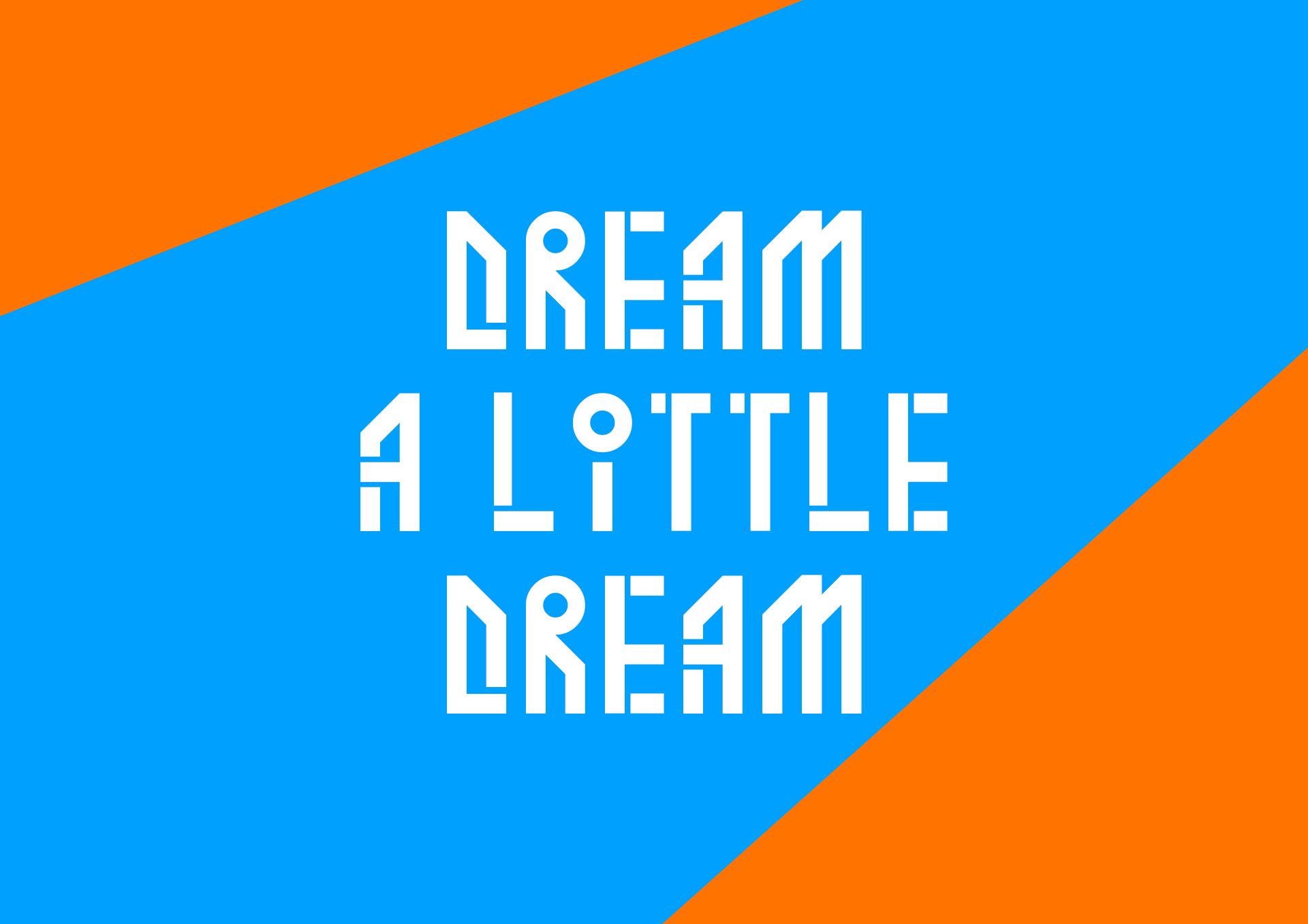 Example font Dreaming #4
