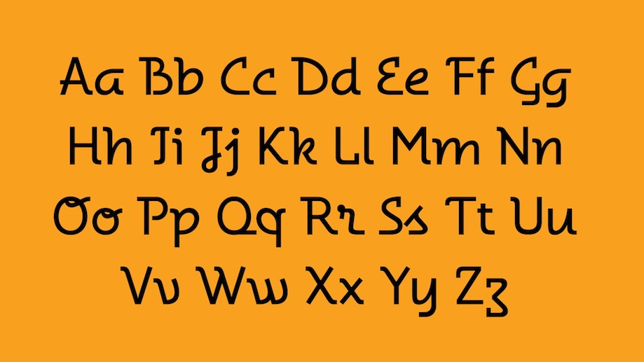 Example font Five #4