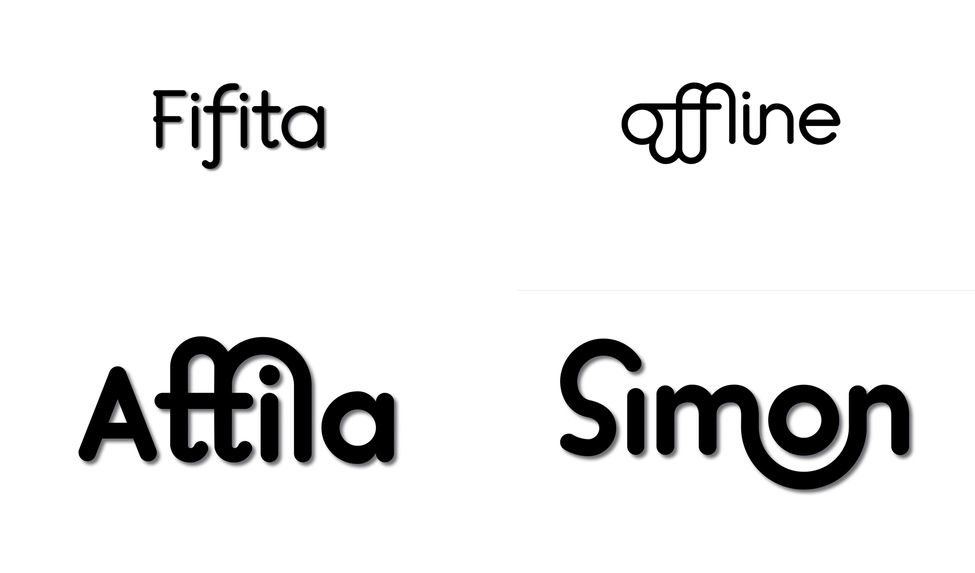 Example font Fifita #3