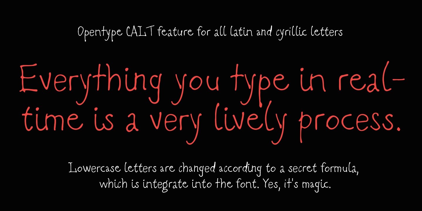 Example font Romochka #2