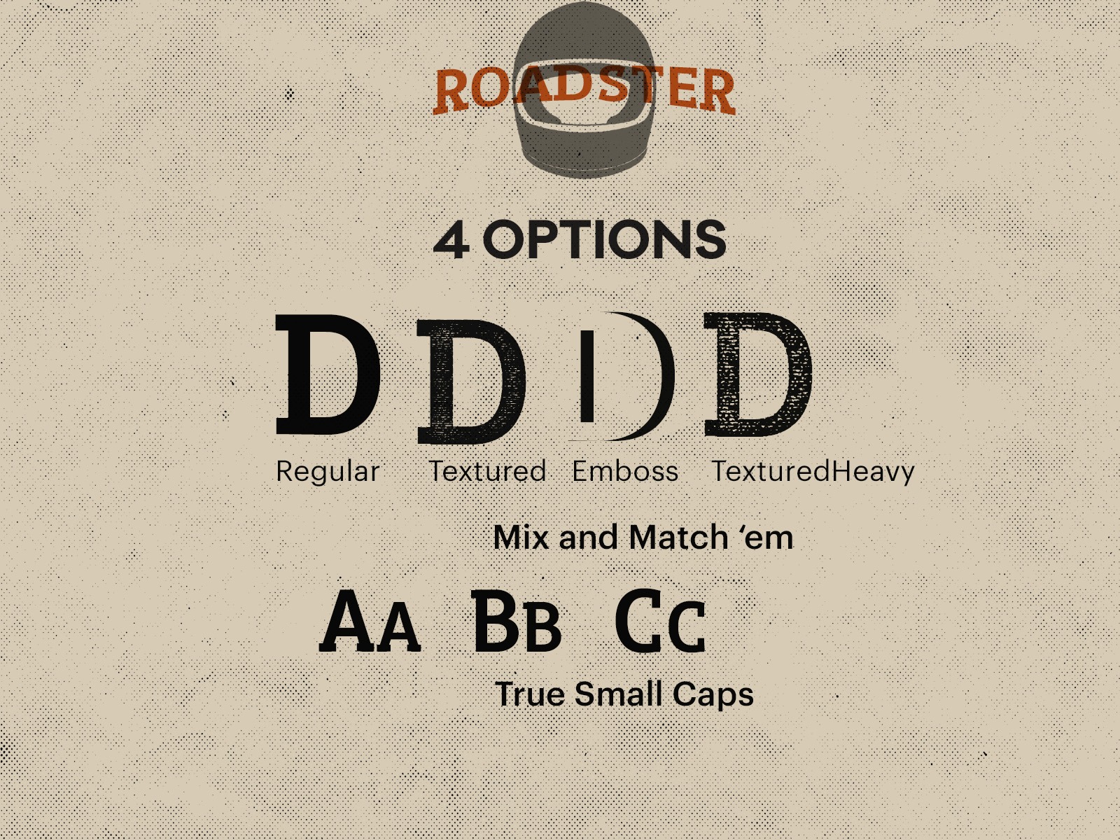 Example font Roadster #2