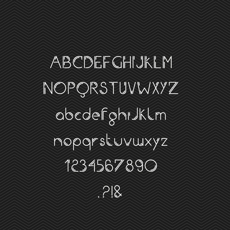 Example font Iron #2