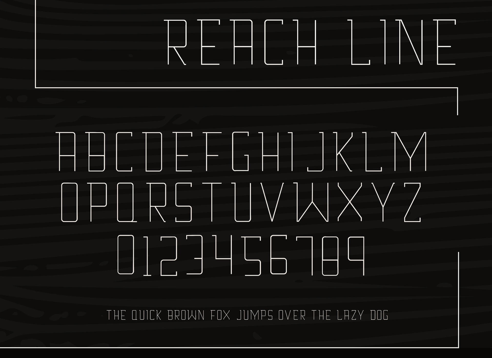 Example font Reach #2