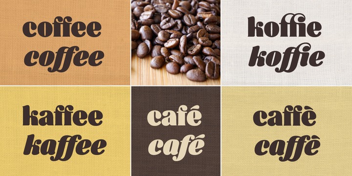 Example font Cafe Brasil #2