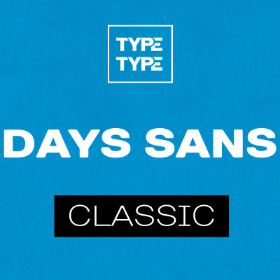 Example font TT Days Sans #2