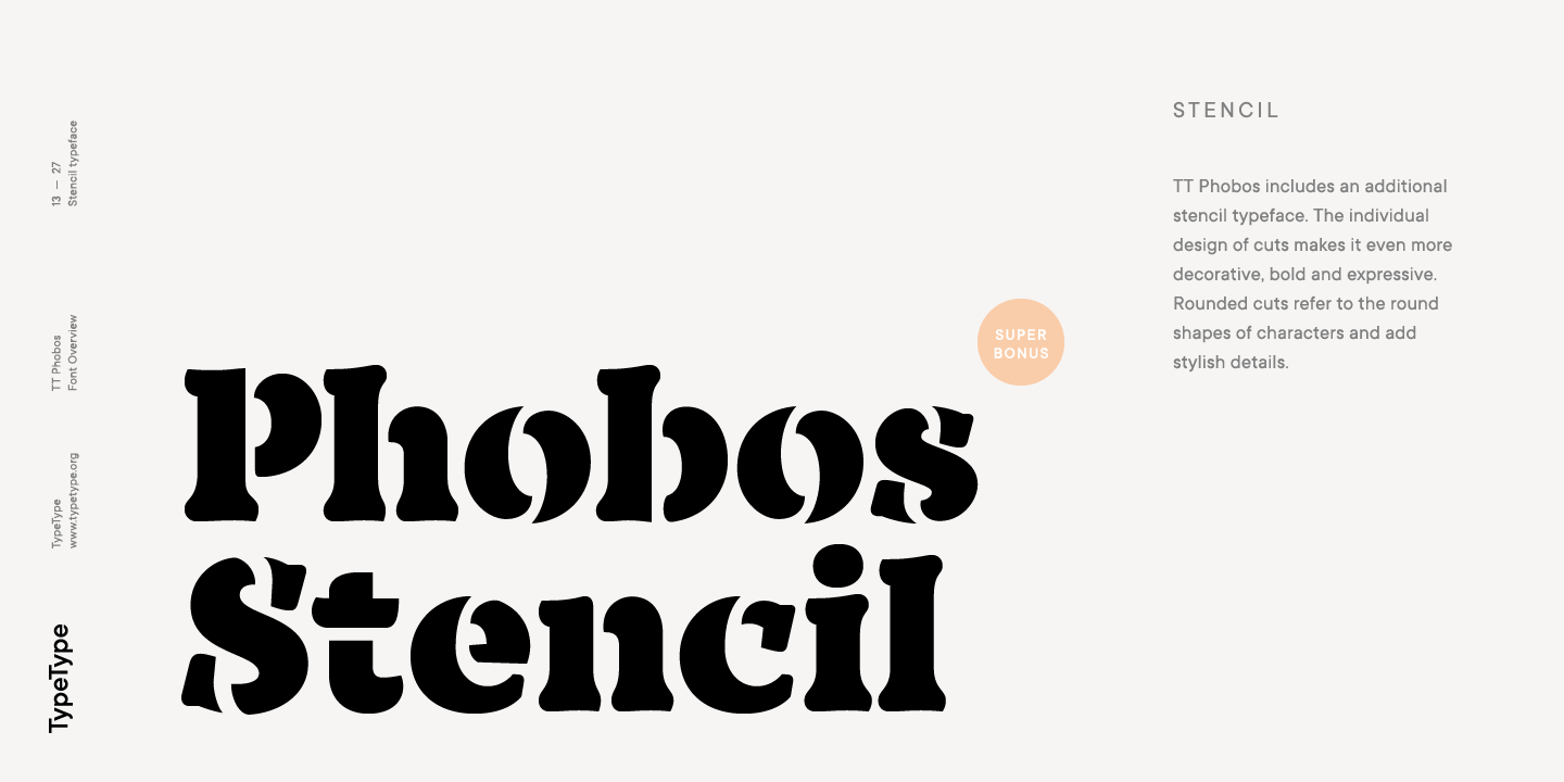 Example font TT Phobos #14