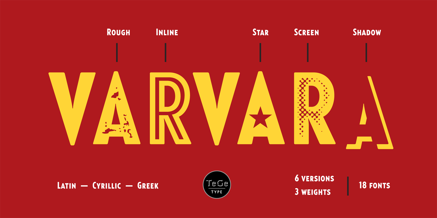 Example font Varvara #2