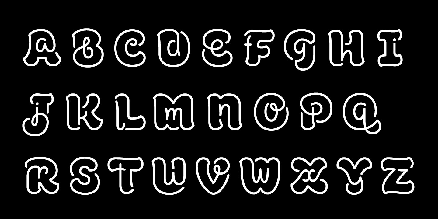 Example font ALS Lamon #3