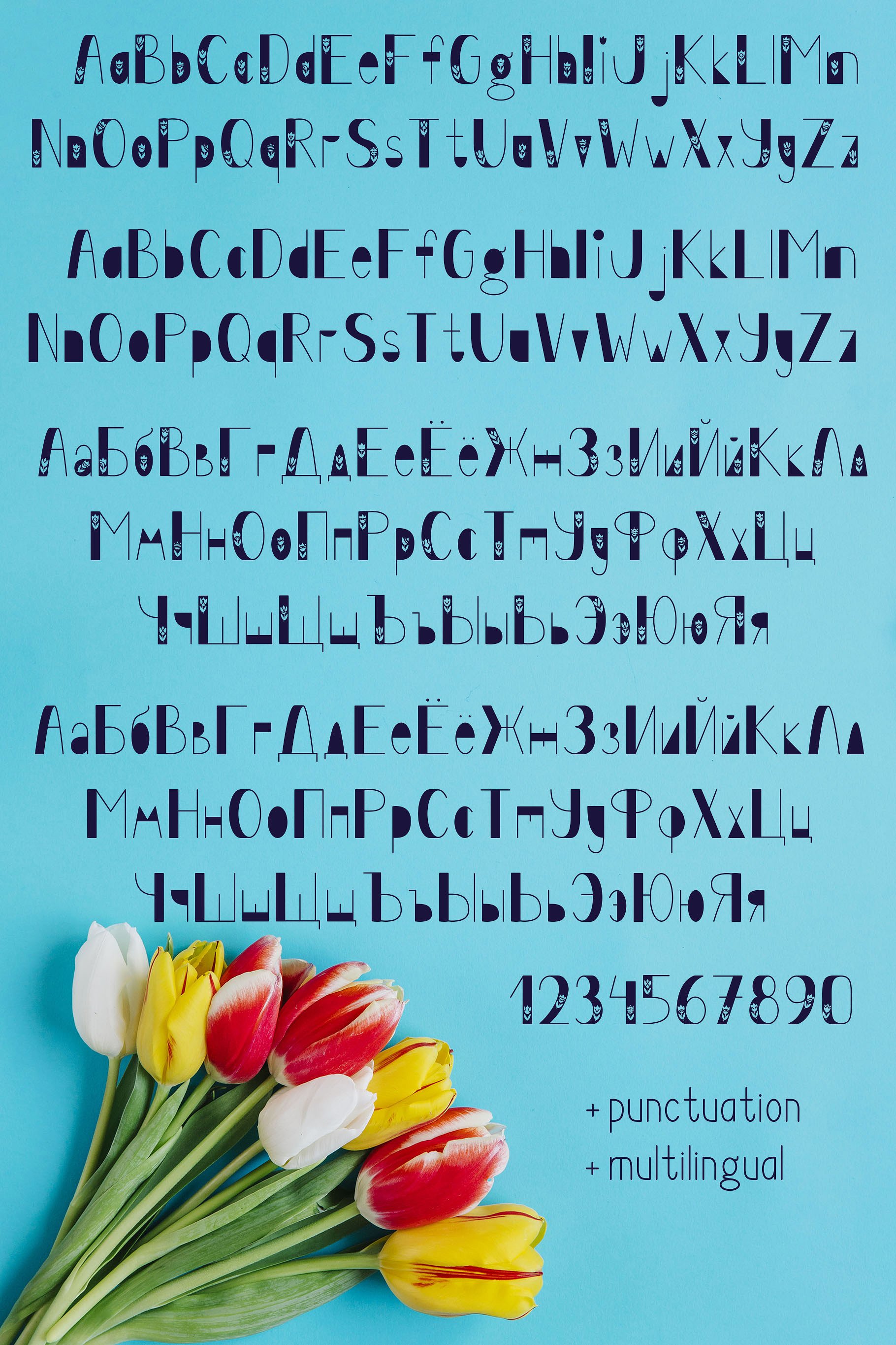 Example font Tulip #2
