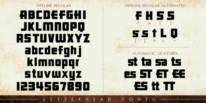 Example font LHF Pipeline #3