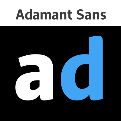 Example font PF Adamant Sans Pro #7
