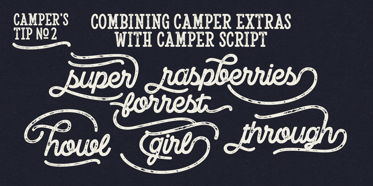 Example font Camper #11