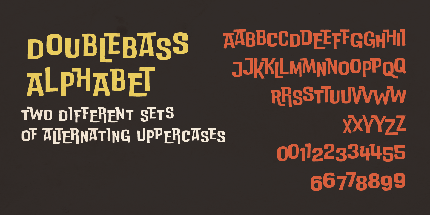 Example font DoUbLeBaSs #6