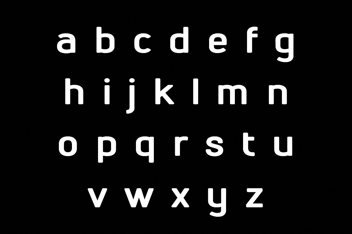 Example font Neptune #3