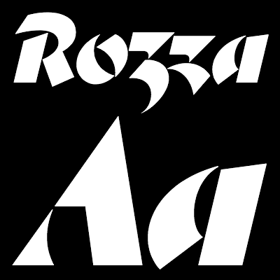 Example font Rozza #2