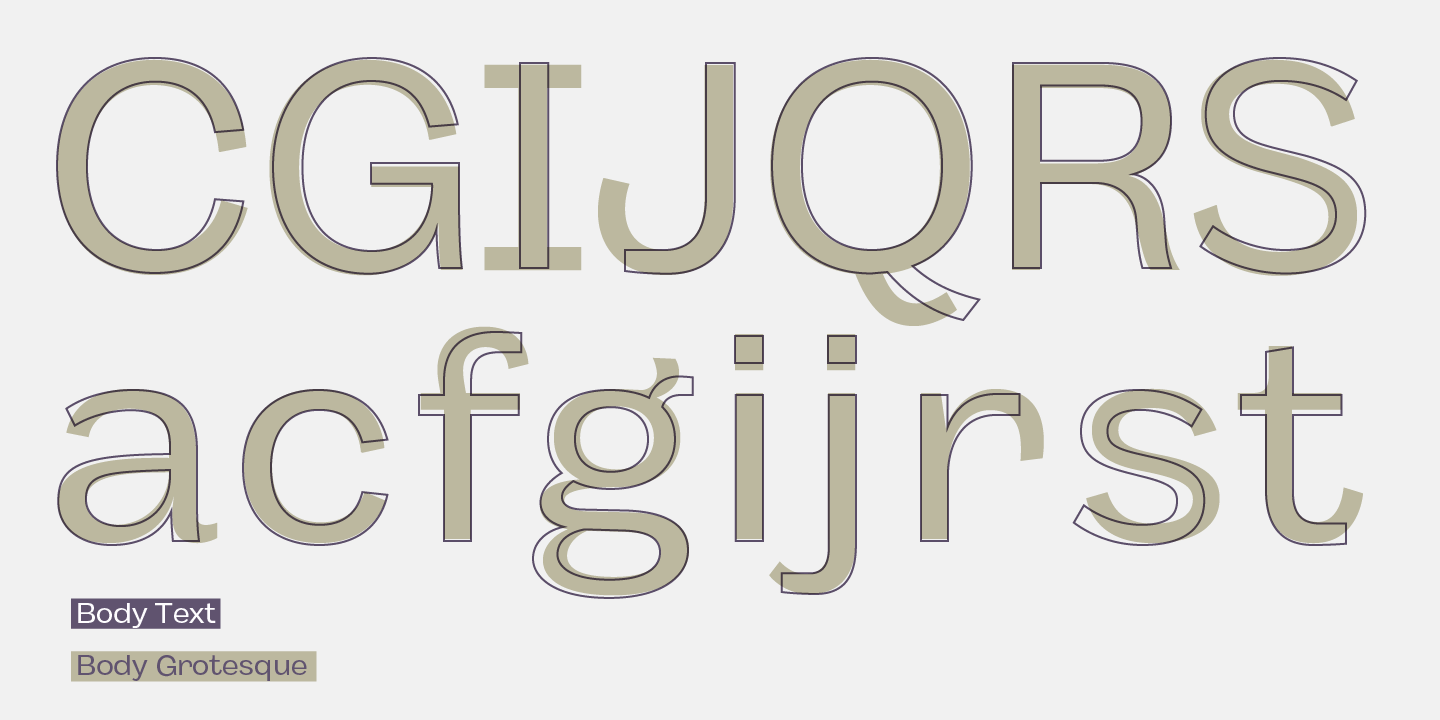 Example font Body #5