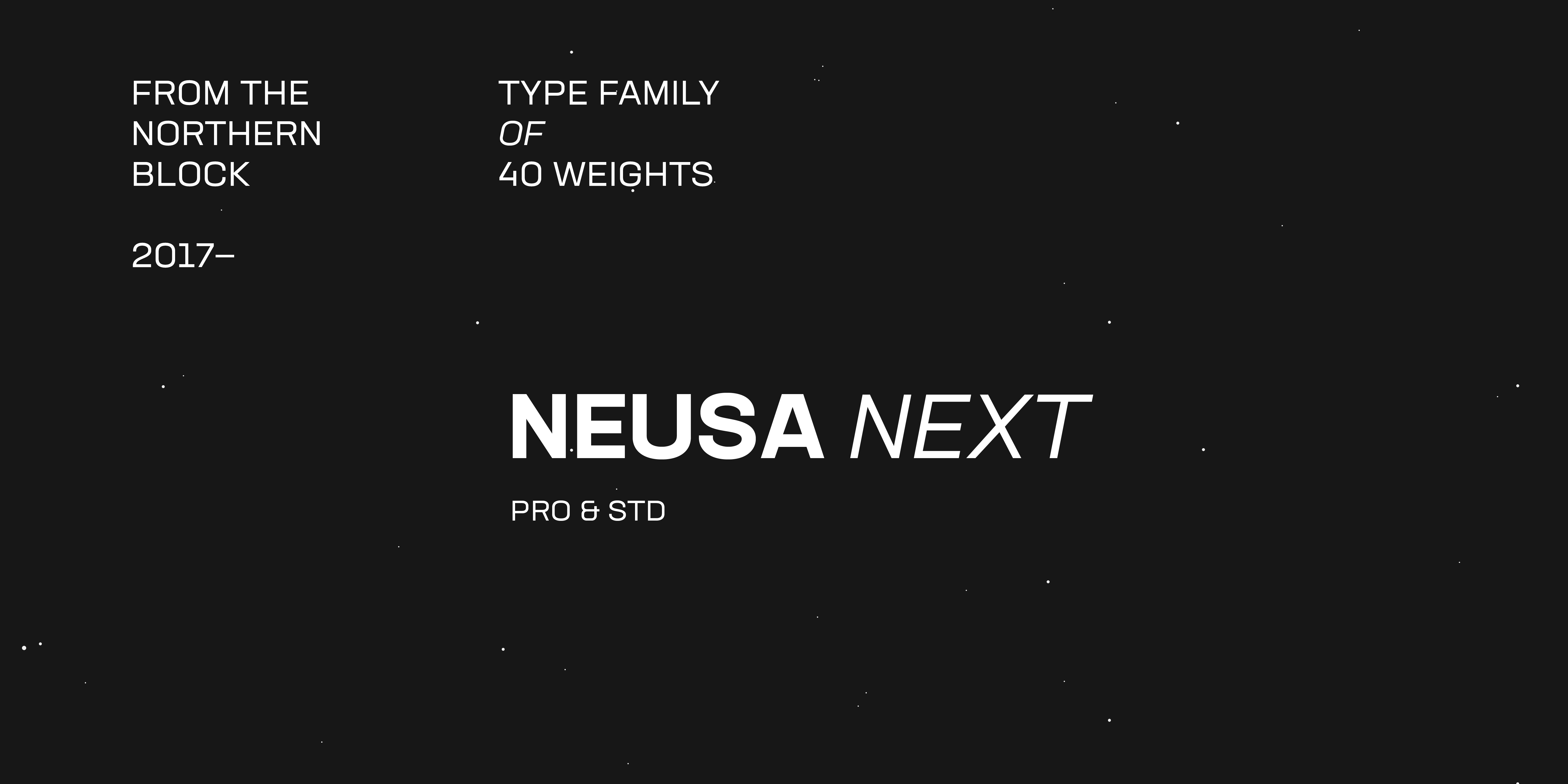 Example font Neusa Next Pro #2