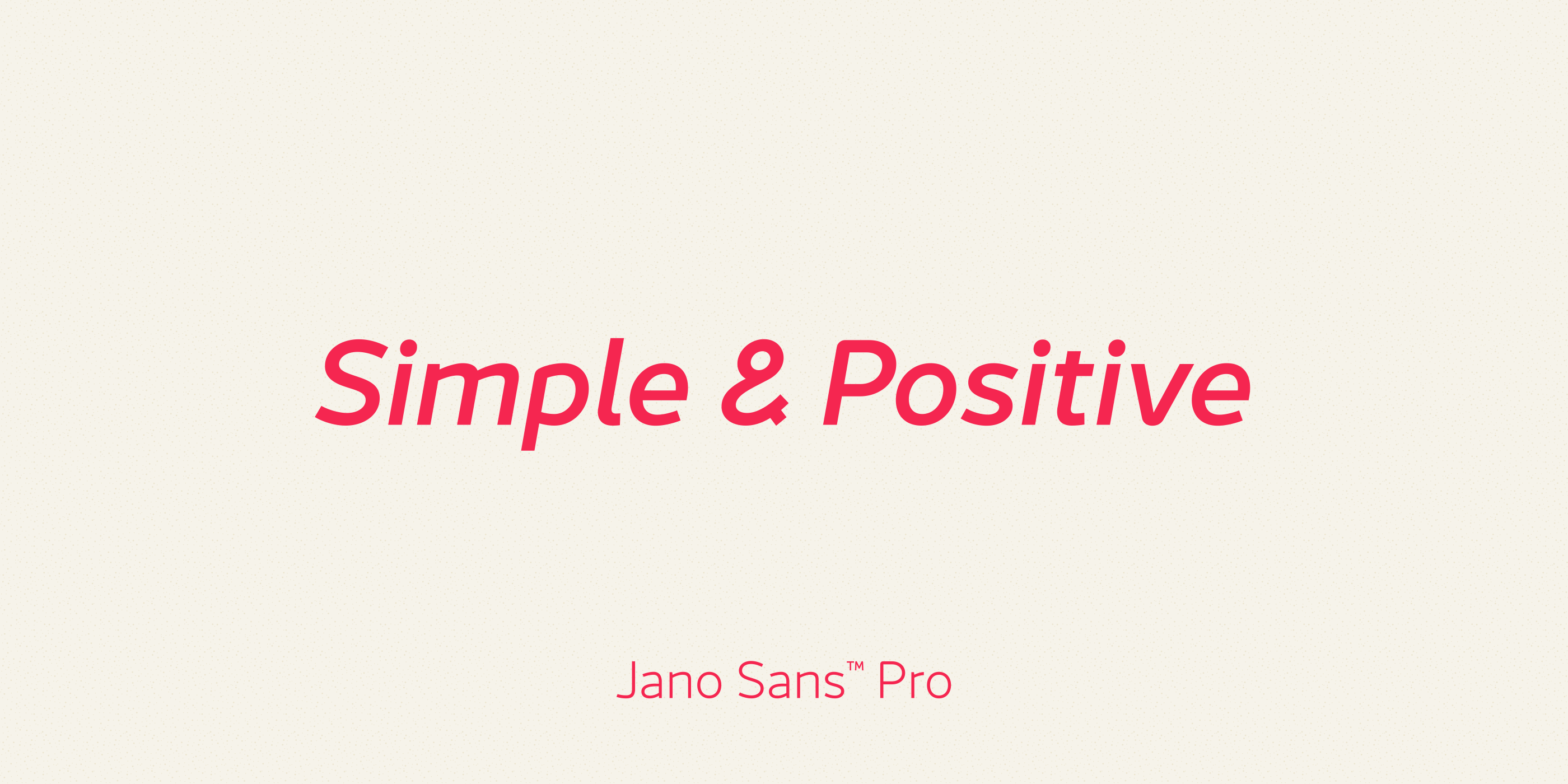 Example font Jano Sans Pro #8