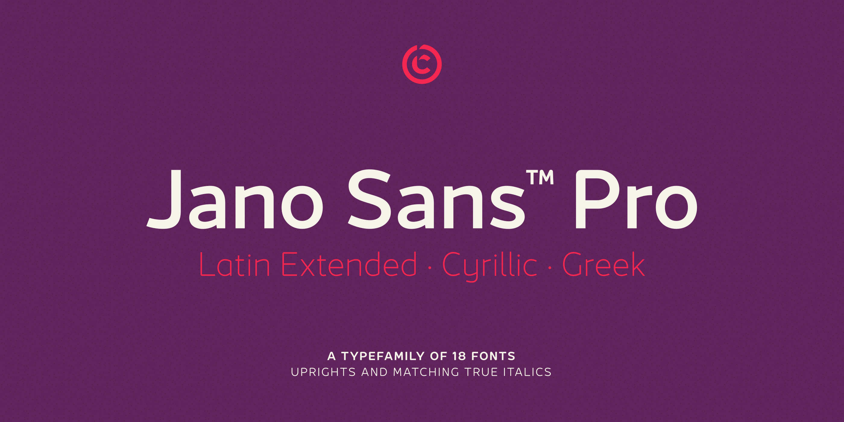 Example font Jano Sans Pro #10