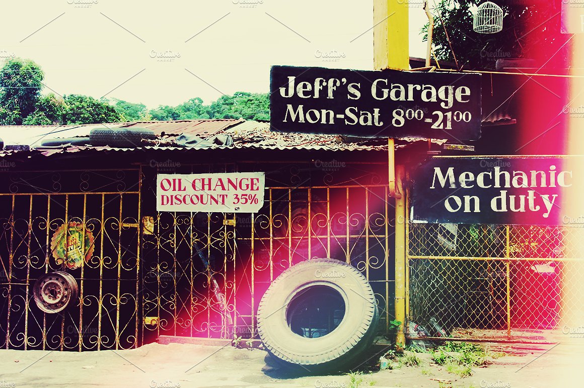 Example font Jeff’s Garage #4