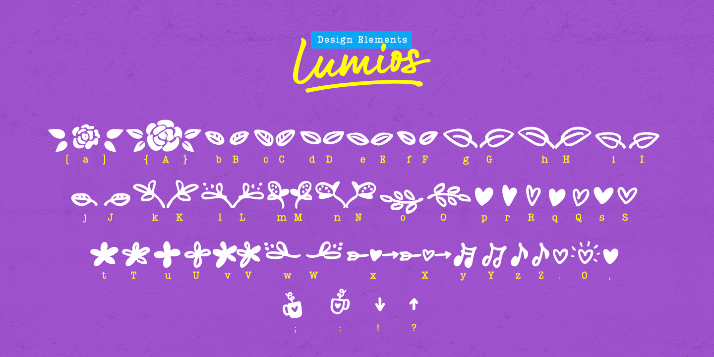 Example font Lumios #14