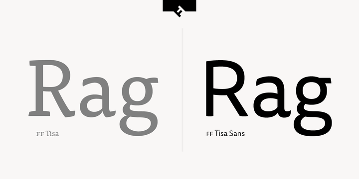 Example font FF Tisa Sans Pro #2