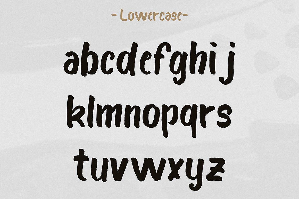 Example font Bosk #4