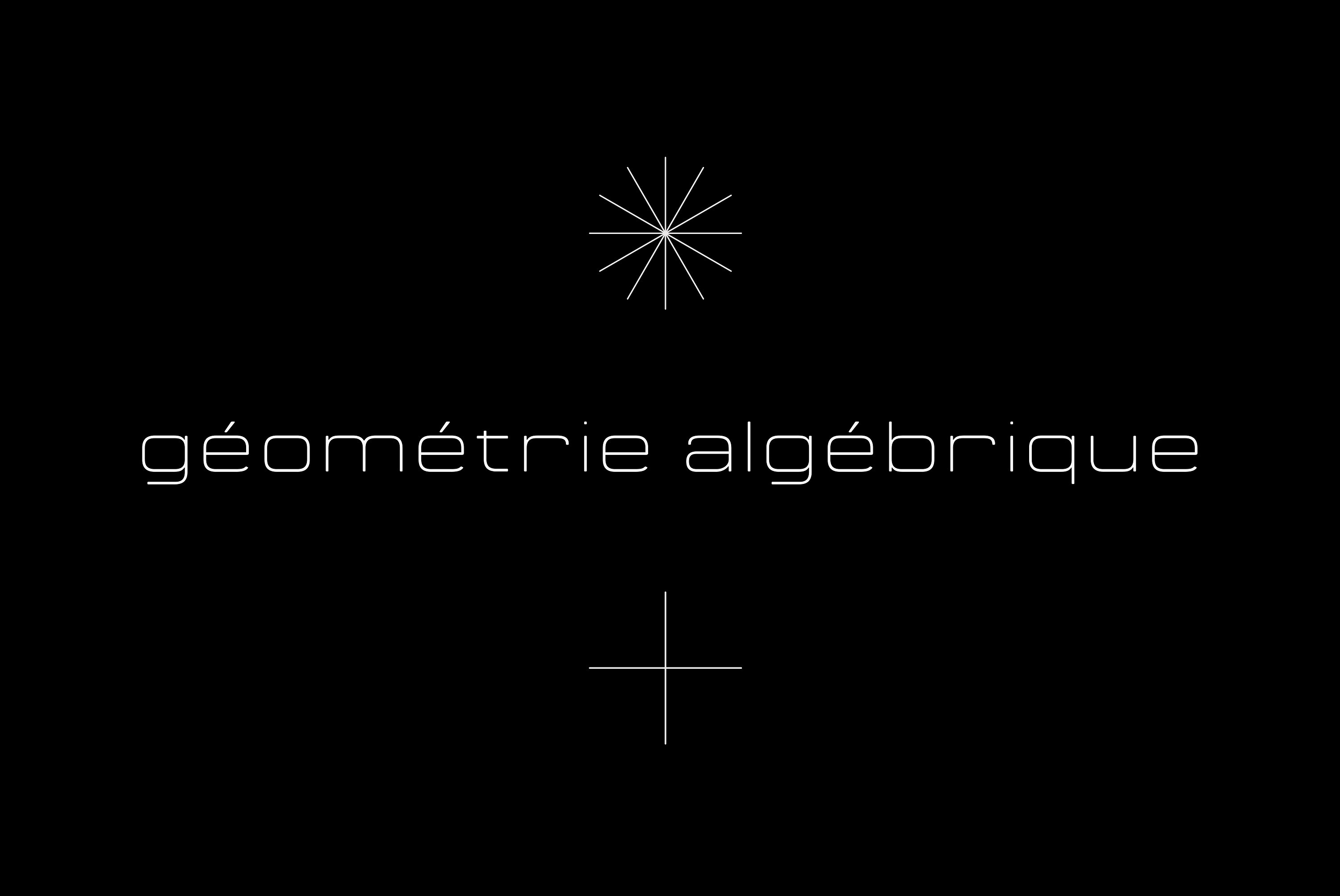 Example font Manifold Extended #7