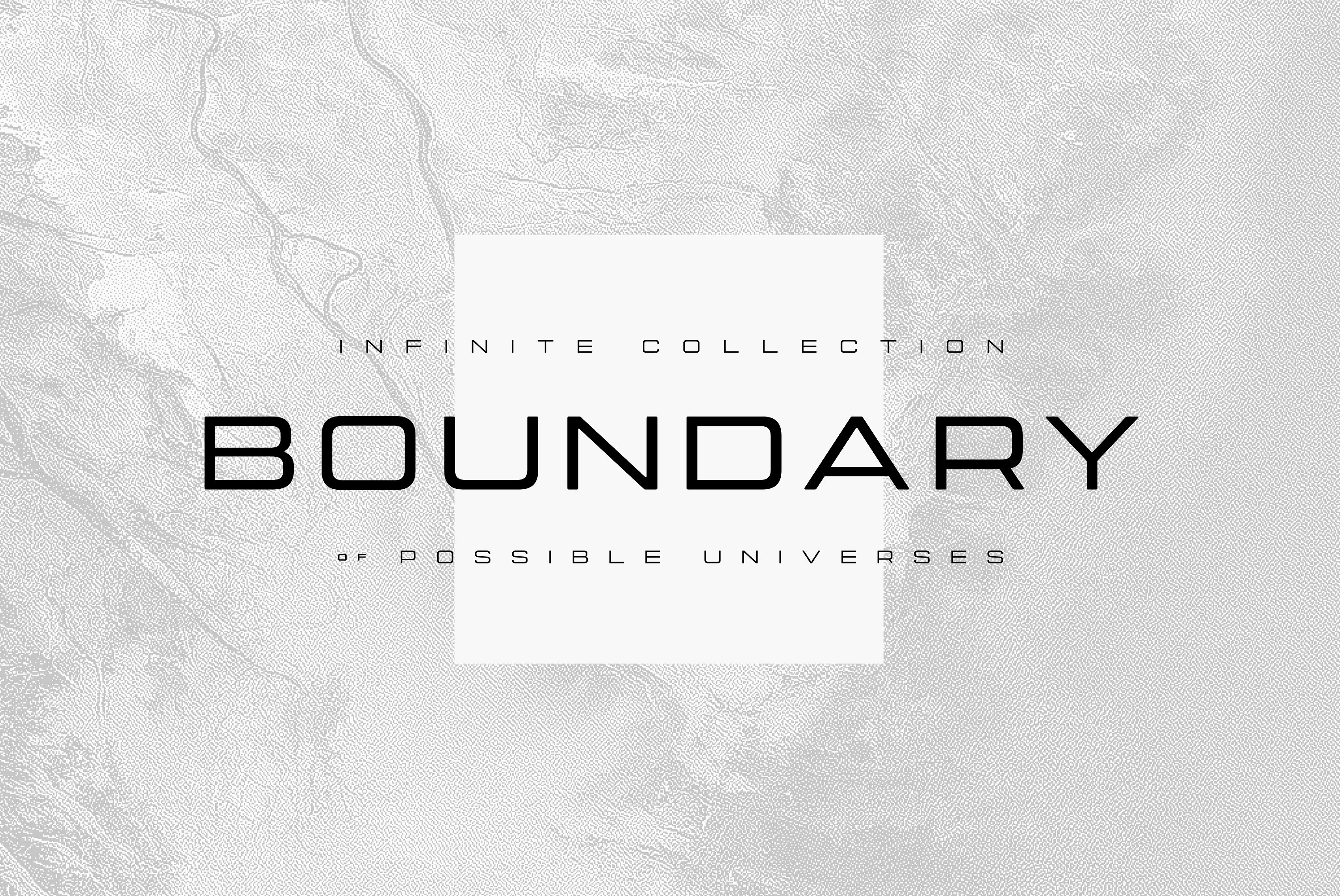 Example font Manifold Extended #8